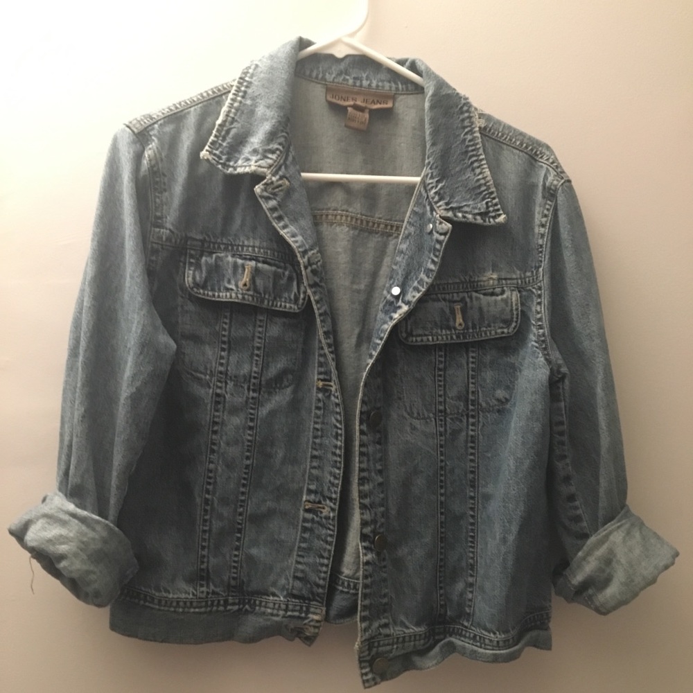 Jones Jeans - Vintage Denim Light Blue Jean Jacket